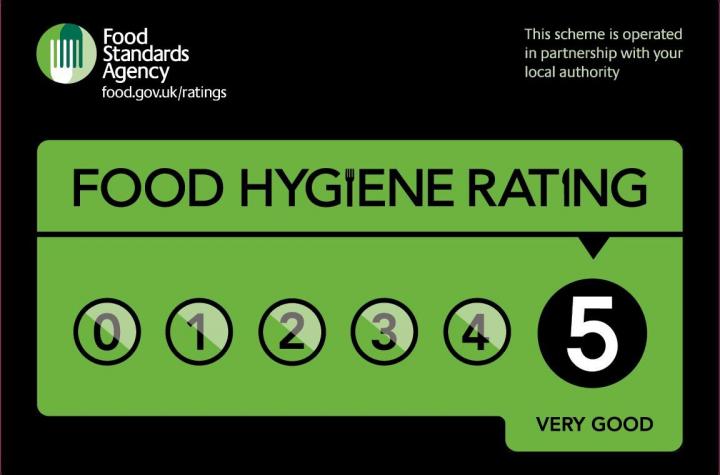 Food Hygiene Rating 5 — Very Good (Food Standards Agency)