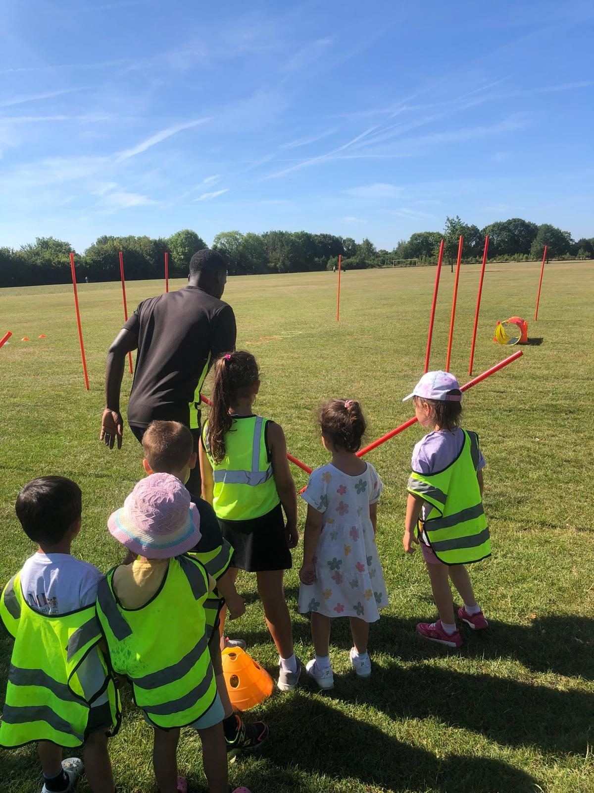 Sports and PE activity at ME Montessori Nursery Aylesbury — movement every day