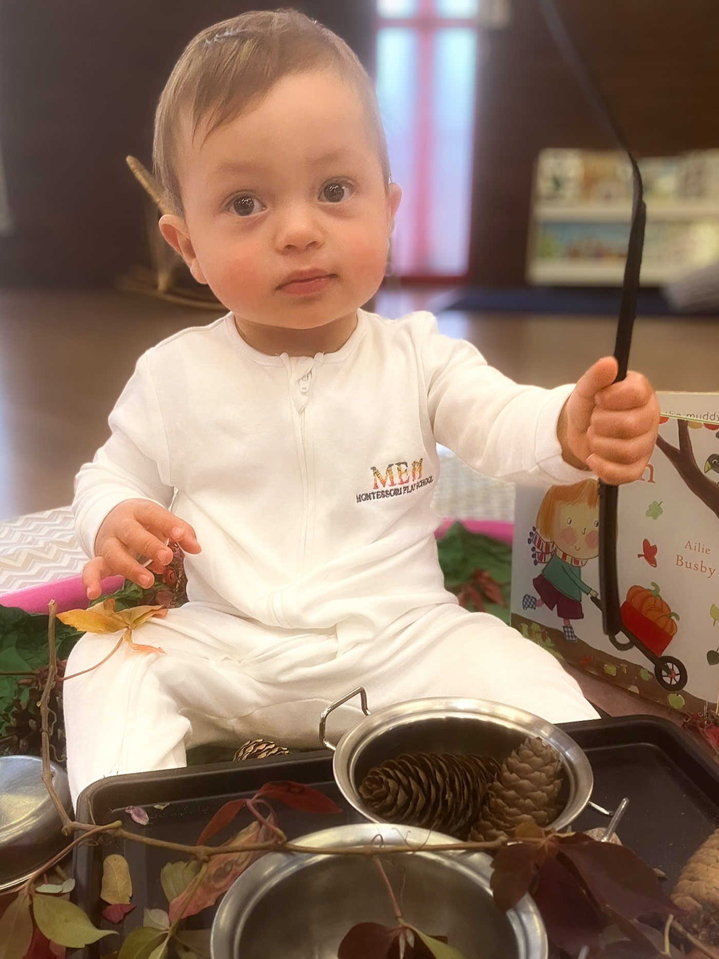 ME Montessori infant programme — babies exploring their environment
