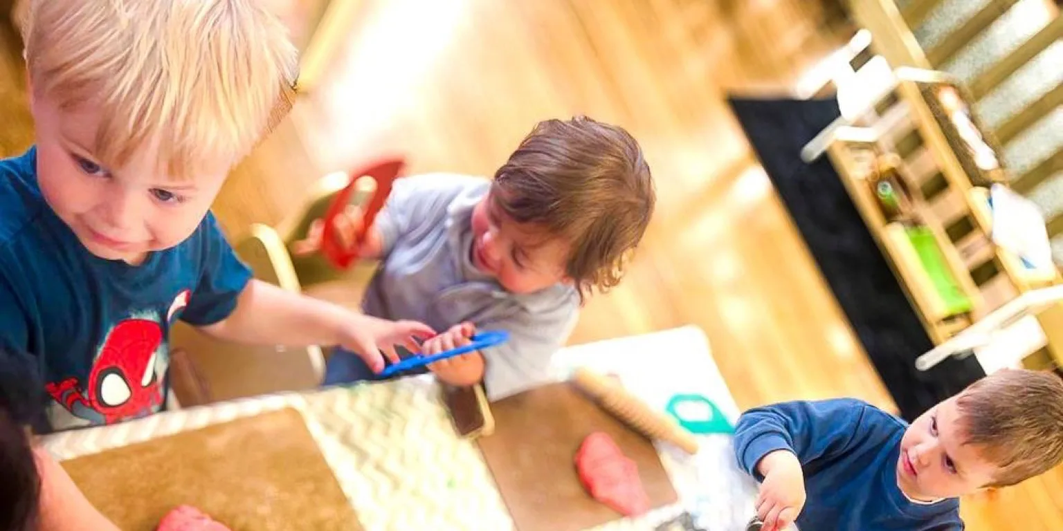 Children learning at ME Montessori Nursery